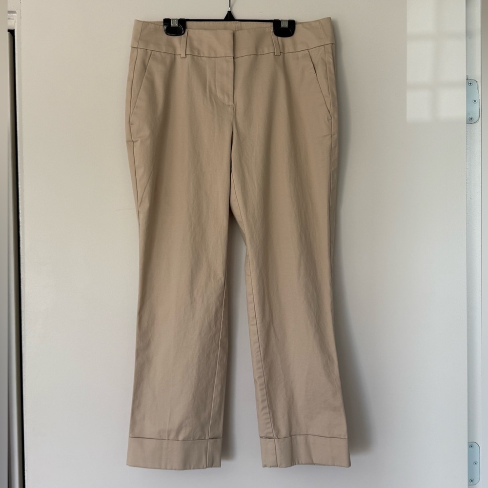 Brand New Ann Taylor Cropped Khaki Pants